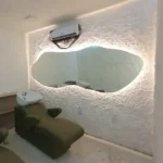 ESPELHO ORGANICO COM LED VIDRAÇARIA IMPERIAL VIDROS FORTALEZA