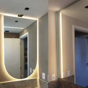 ESPELHOS ESPECIAIS COM LED IMPERIAL VIDROS FORTALEZA
