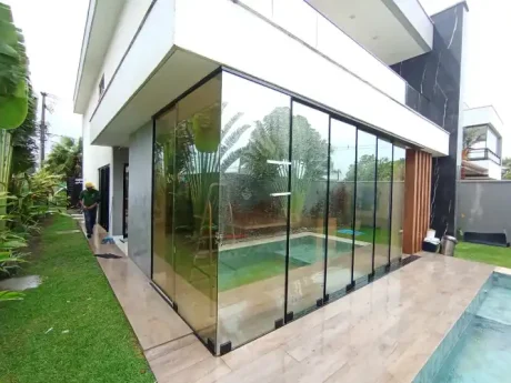 Porta de Vidro Slide Door Imperial Vidros Fortaleza